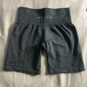 Nvgtn black speckled shorts